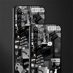 anti social social club dark edition glass case for realme x50 pro image-2