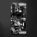 anti social social club dark edition glass case for realme x50 pro image