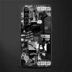 anti social social club dark edition glass case for realme x50 pro image