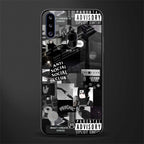 anti social social club dark edition glass case for samsung galaxy a20s image
