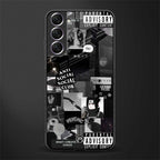 anti social social club dark edition glass case for samsung galaxy s21 fe 5g image