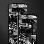 anti social social club dark edition glass case for samsung galaxy s10 image-2