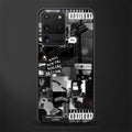 anti social social club dark edition glass case for samsung galaxy s20 ultra image