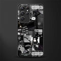 anti social social club dark edition glass case for samsung galaxy s22 ultra 5g image