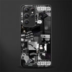 anti social social club dark edition glass case for samsung galaxy s22 ultra 5g image