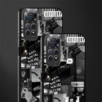 anti social social club dark edition glass case for redmi note 11s image-2