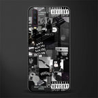anti social social club dark edition glass case for vivo y17 image