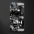 anti social social club dark edition glass case for vivo y91i image