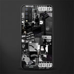 anti social social club dark edition glass case for vivo y30 image