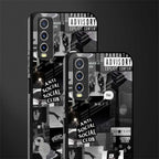 anti social social club dark edition glass case for vivo y20i vivo y20t image-2