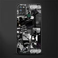 anti social social club dark edition glass case for realme 7i image