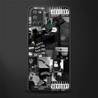 anti social social club dark edition glass case for realme 7i image