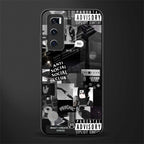 anti social social club dark edition glass case for vivo v20 se image