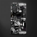 anti social social club dark edition glass case for redmi note 10s image