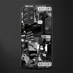 anti social social club dark edition glass case for samsung galaxy a72 image