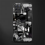 anti social social club dark edition glass case for oppo f19 pro image