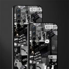 anti social social club dark edition glass case for oneplus nord ce 5g image-2