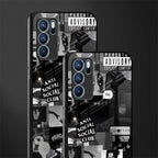 anti social social club dark edition glass case for oppo reno6 pro 5g image-2