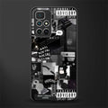 anti social social club dark edition glass case for redmi 10 prime image