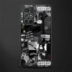 anti social social club dark edition glass case for redmi 10 prime image
