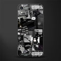 anti social social club dark edition glass case for iphone xr image