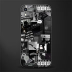 anti social social club dark edition glass case for iphone xr image