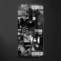 anti social social club dark edition glass case for oneplus 7t pro image
