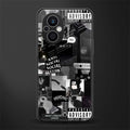 anti social social club dark edition back phone cover | glass case for oppo f21 pro 5g