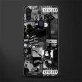 anti social social club dark edition glass case for samsung a11 image
