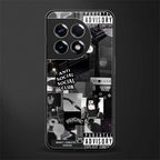 anti social social club dark edition back phone cover | glass case for oneplus 11r