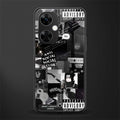 anti social social club dark edition back phone cover | glass case for oneplus nord ce 3 lite