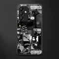 anti social social club dark edition back phone cover | glass case for samsung galaxy a14 5g