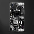 anti social social club dark edition back phone cover | glass case for oppo a74 4g