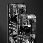 anti social social club dark edition glass case for oneplus nord ac2001 image-2