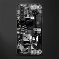 anti social social club dark edition glass case for oneplus nord ac2001 image
