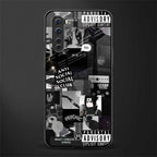 anti social social club dark edition glass case for oneplus nord ac2001 image