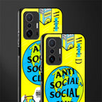 anti social social club x juice wrld glass case for mi 11t pro 5g image-2