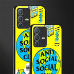 anti social social club x juice wrld glass case for vivo v23 pro 5g image-2