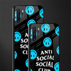 anti social social club x smileys glass case for samsung galaxy note 10 plus image-2