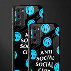 anti social social club x smileys glass case for samsung galaxy s20 fe image-2