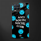 anti social social club x smileys glass case for realme 8 pro image