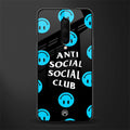 anti social social club x smileys glass case for oneplus 7 pro image
