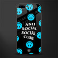 anti social social club x smileys glass case for iphone 7 plus image