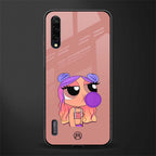 antique purple tote powerpuff girl glass case for mi a3 redmi a3 image