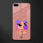 antique purple tote powerpuff girl glass case for realme c1 image