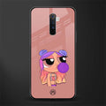 antique purple tote powerpuff girl glass case for realme x2 pro image