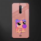 antique purple tote powerpuff girl glass case for realme x2 pro image