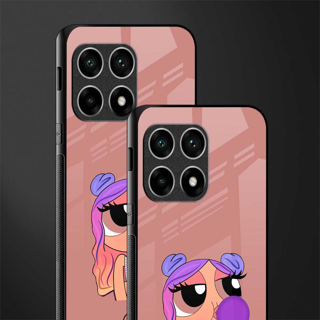 antique purple tote powerpuff girl glass case for oneplus 10 pro 5g image-2