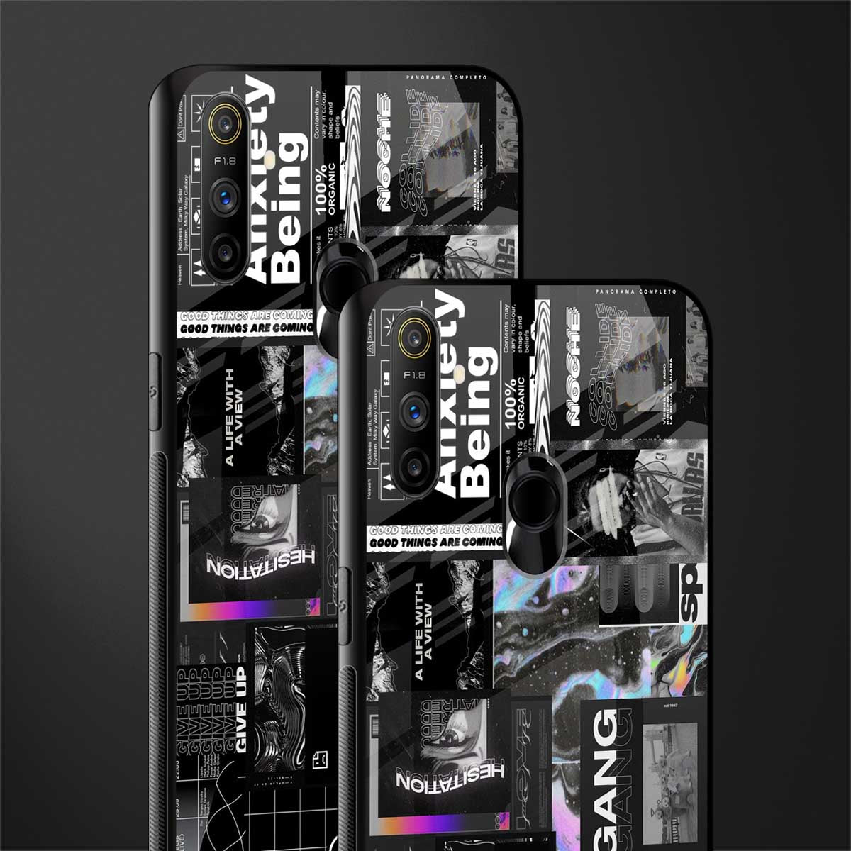 anxiety being glass case for realme narzo 20a image-2