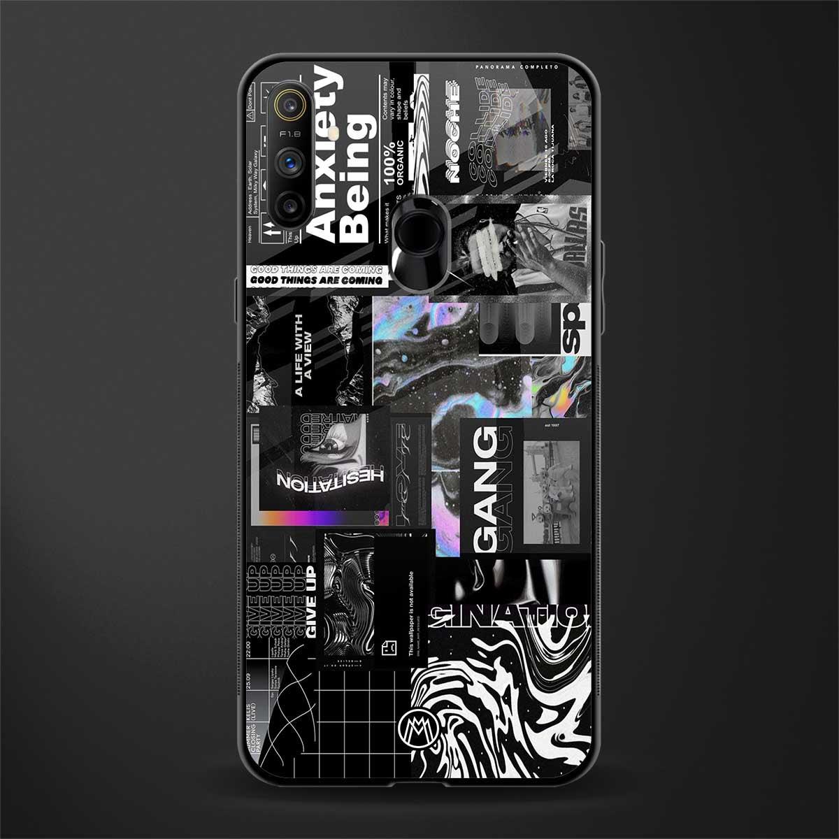 anxiety being glass case for realme narzo 20a image
